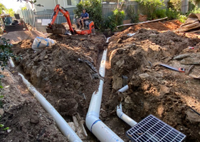 Sewer and stormwater dig up and repairs